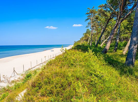 Lubiatowo - miejscowość 1500 m od plaży