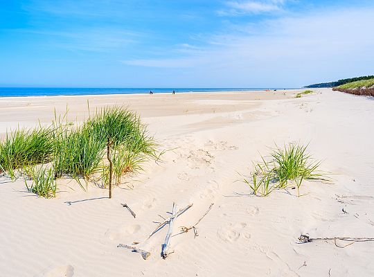 Szerokie, piaszczyste plaże