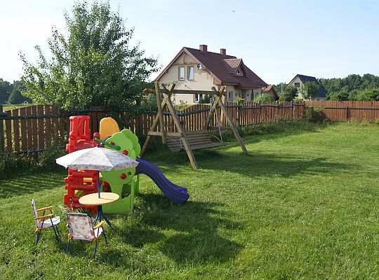 Domki drewniane u Aleksa otoczenie